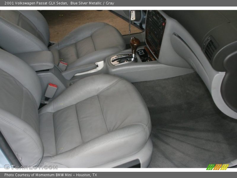 Blue Silver Metallic / Gray 2001 Volkswagen Passat GLX Sedan