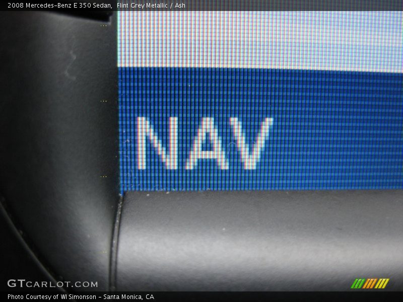 Flint Grey Metallic / Ash 2008 Mercedes-Benz E 350 Sedan