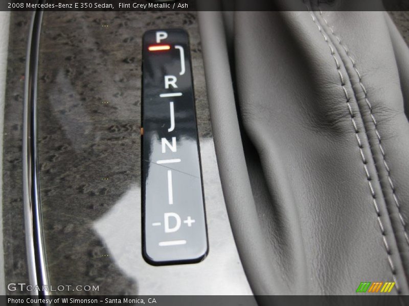 Flint Grey Metallic / Ash 2008 Mercedes-Benz E 350 Sedan