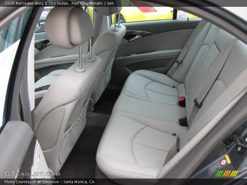 Flint Grey Metallic / Ash 2008 Mercedes-Benz E 350 Sedan