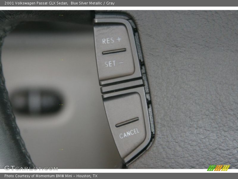 Blue Silver Metallic / Gray 2001 Volkswagen Passat GLX Sedan