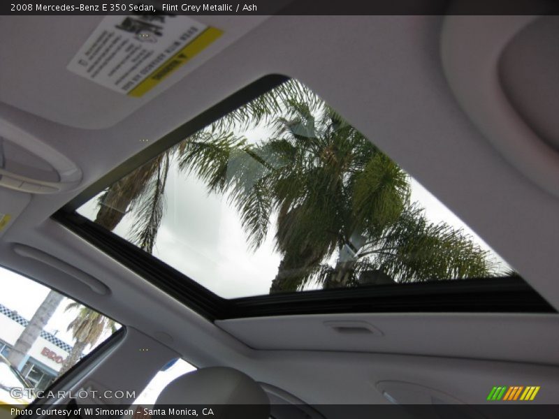 Flint Grey Metallic / Ash 2008 Mercedes-Benz E 350 Sedan