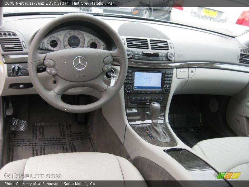 Flint Grey Metallic / Ash 2008 Mercedes-Benz E 350 Sedan
