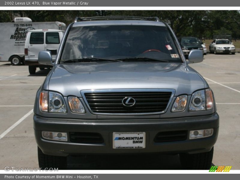 Blue Vapor Metallic / Gray 2002 Lexus LX 470