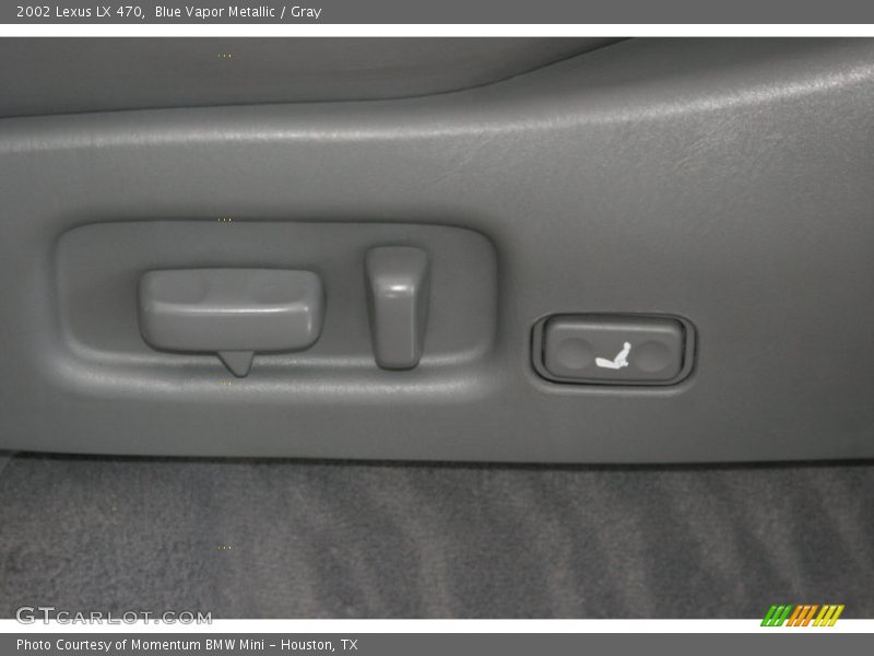 Blue Vapor Metallic / Gray 2002 Lexus LX 470