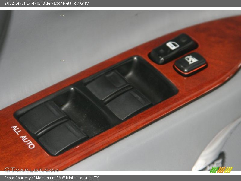 Blue Vapor Metallic / Gray 2002 Lexus LX 470