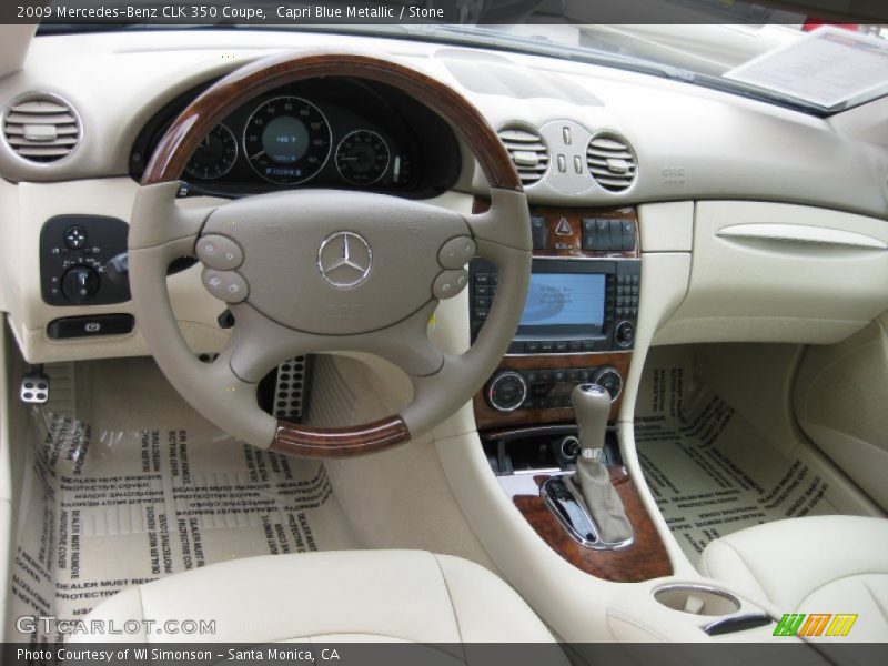 Dashboard of 2009 CLK 350 Coupe