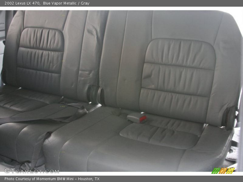 Blue Vapor Metallic / Gray 2002 Lexus LX 470
