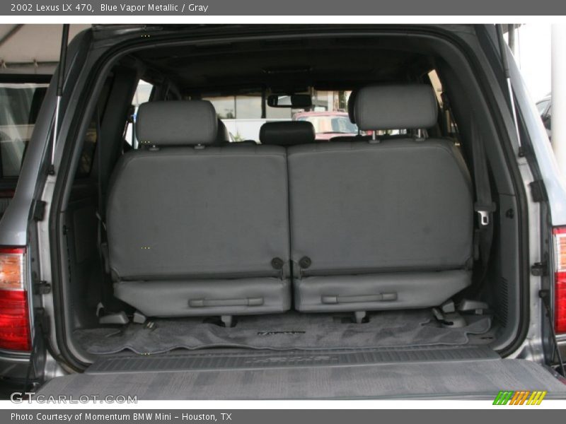 Blue Vapor Metallic / Gray 2002 Lexus LX 470