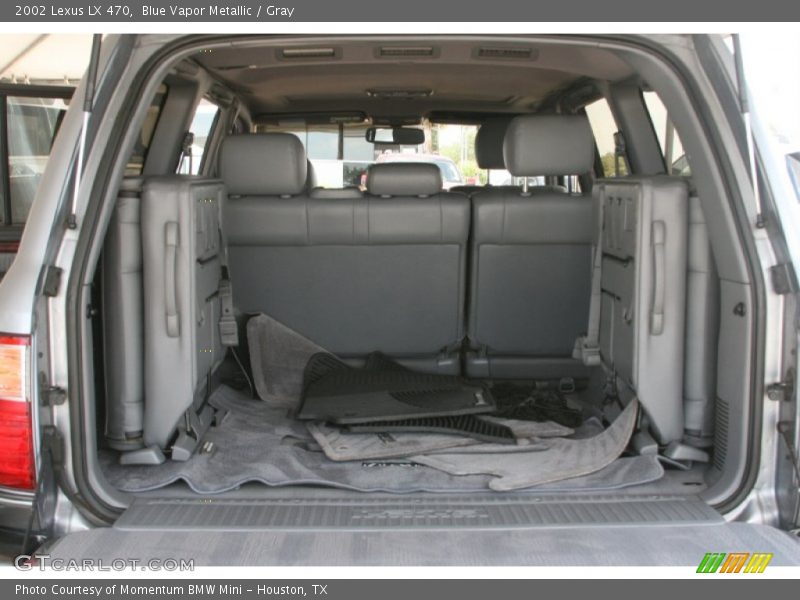 Blue Vapor Metallic / Gray 2002 Lexus LX 470