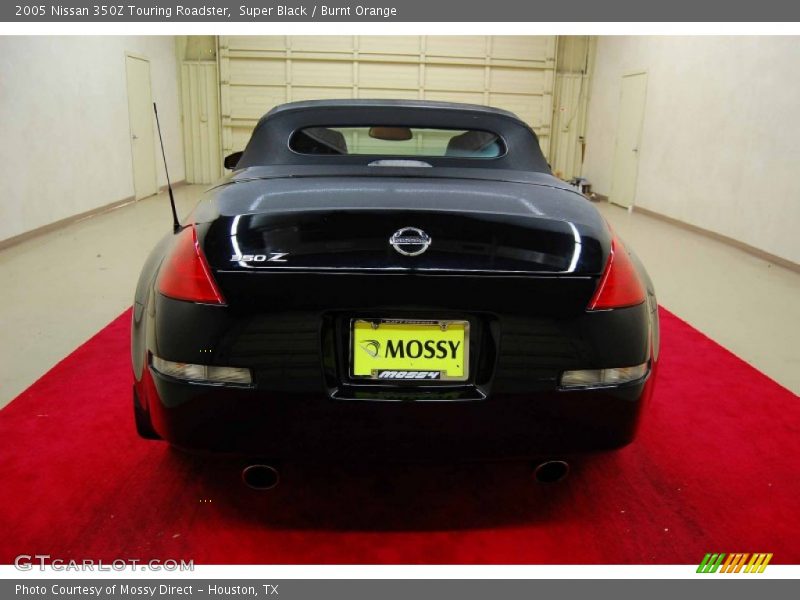 Super Black / Burnt Orange 2005 Nissan 350Z Touring Roadster