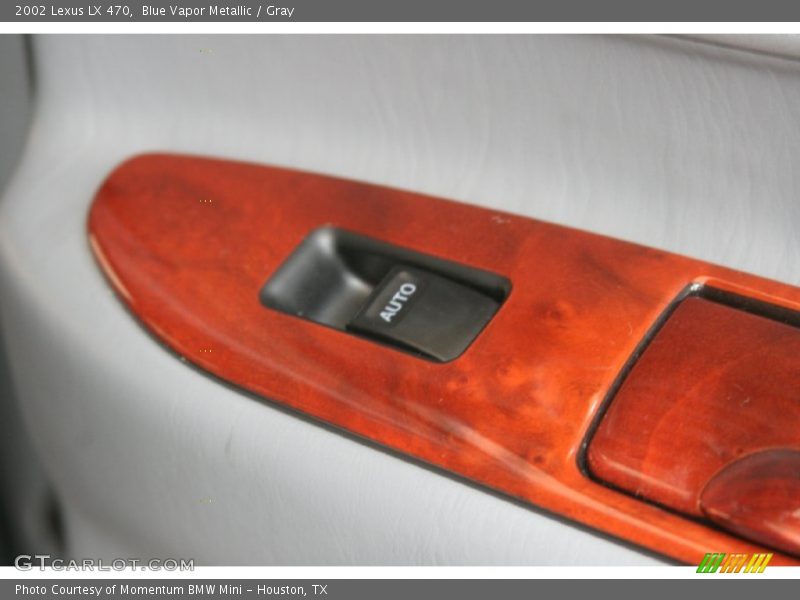 Blue Vapor Metallic / Gray 2002 Lexus LX 470