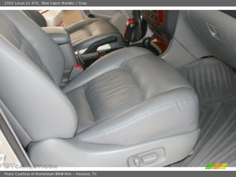 Blue Vapor Metallic / Gray 2002 Lexus LX 470
