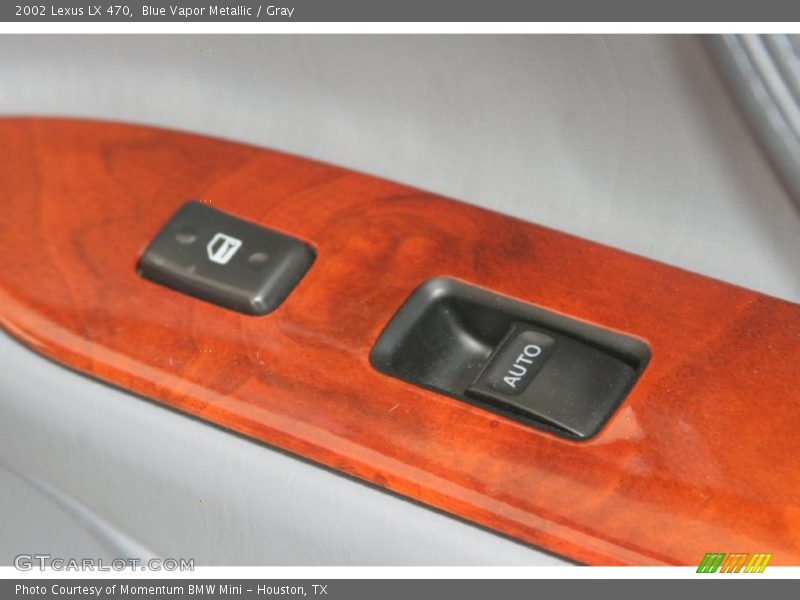 Blue Vapor Metallic / Gray 2002 Lexus LX 470