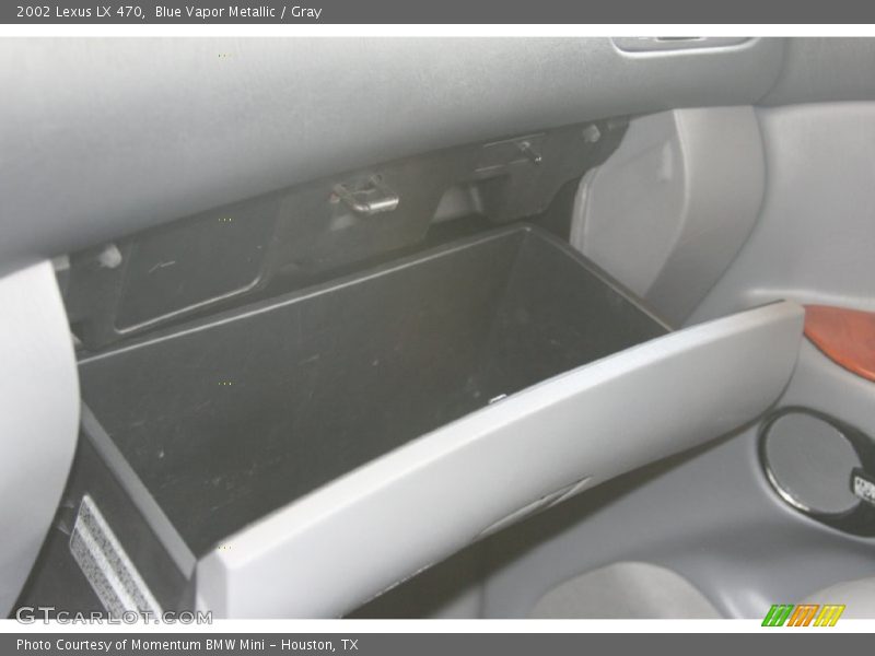 Blue Vapor Metallic / Gray 2002 Lexus LX 470