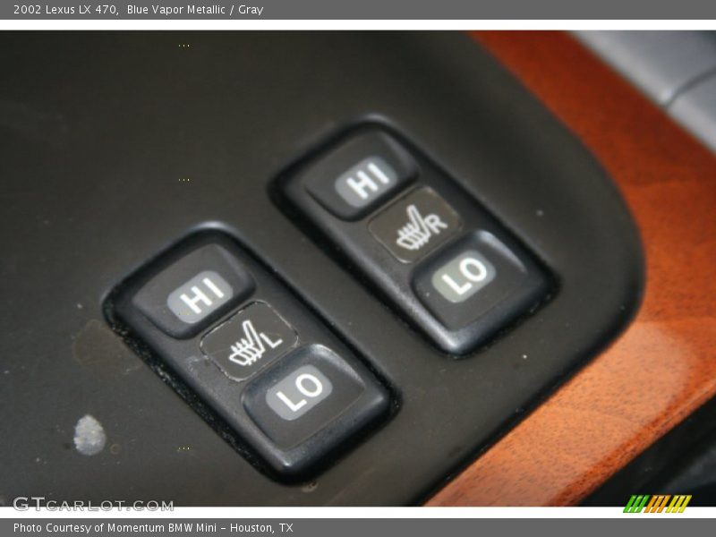 Controls of 2002 LX 470