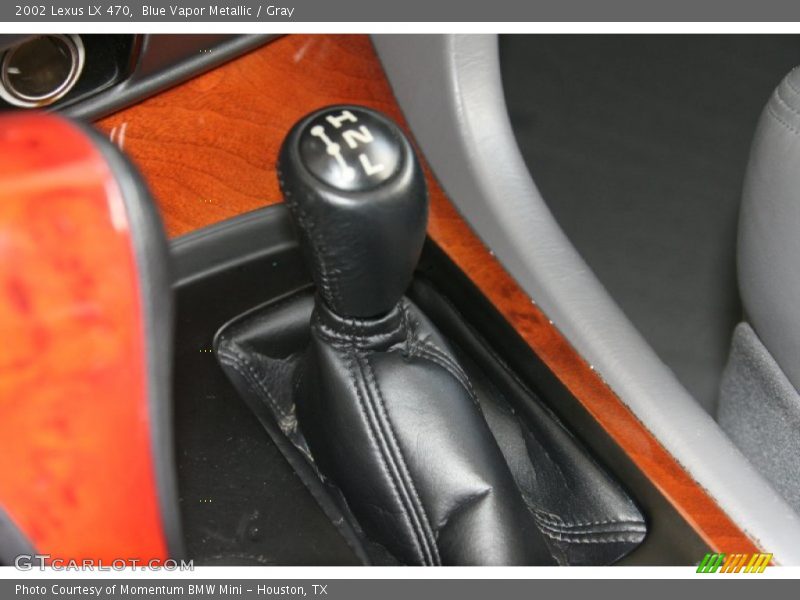 Blue Vapor Metallic / Gray 2002 Lexus LX 470