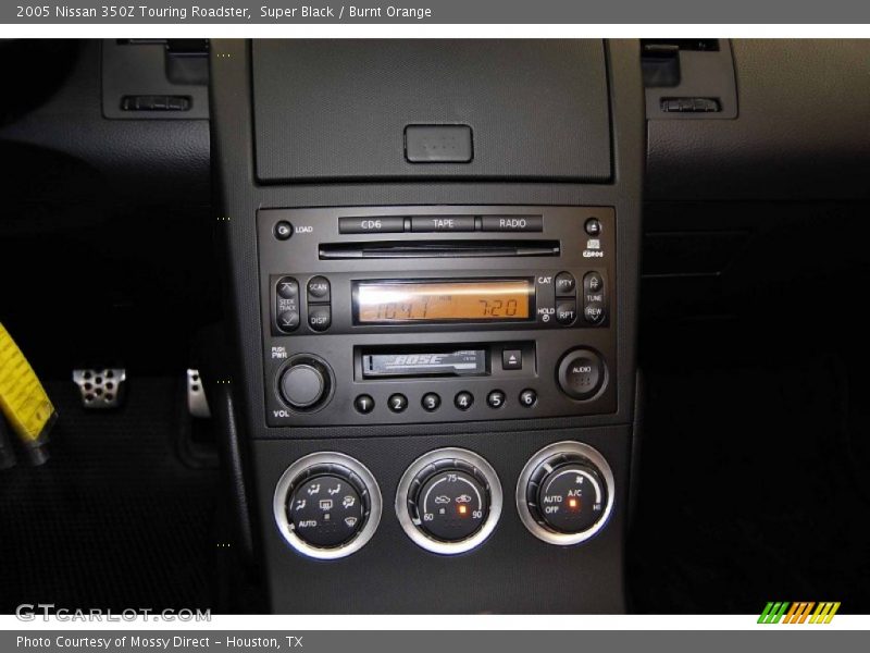 Super Black / Burnt Orange 2005 Nissan 350Z Touring Roadster