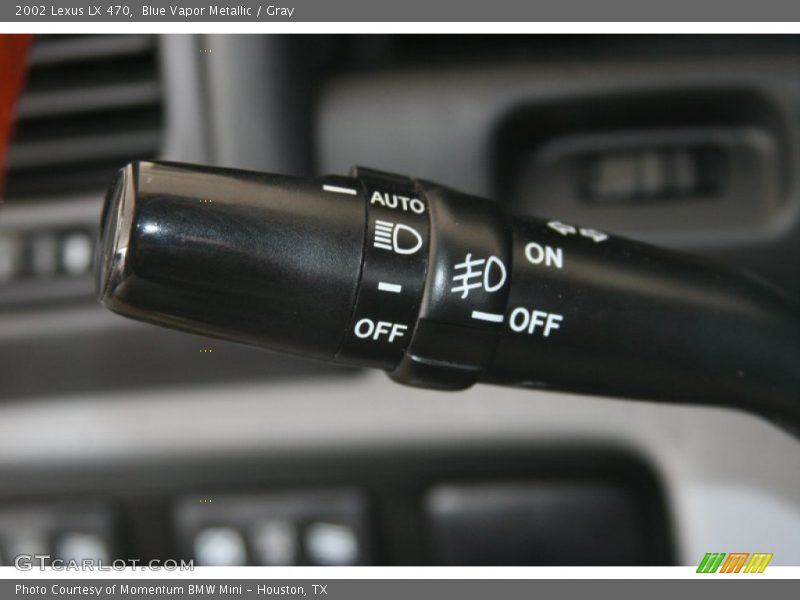 Controls of 2002 LX 470