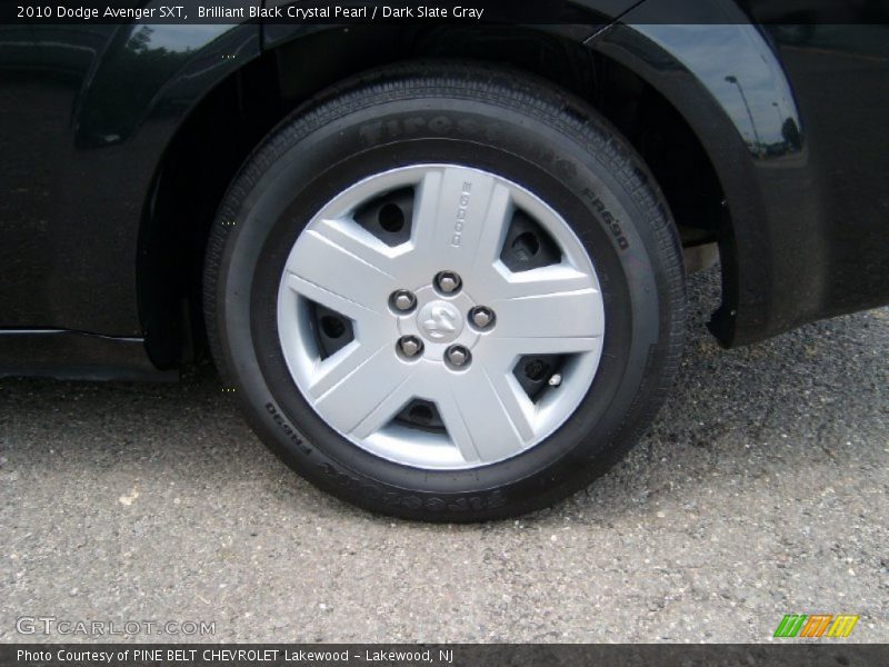 Brilliant Black Crystal Pearl / Dark Slate Gray 2010 Dodge Avenger SXT
