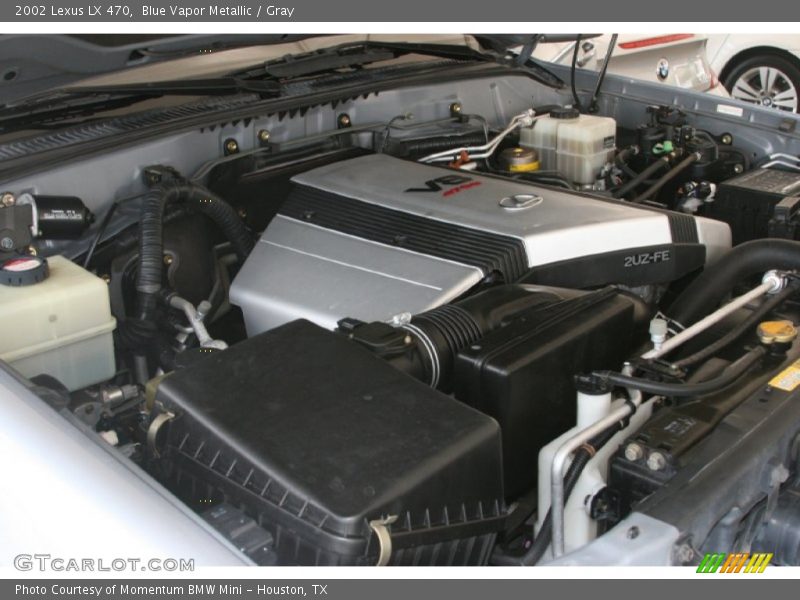  2002 LX 470 Engine - 4.7 Liter DOHC 32-Valve V8
