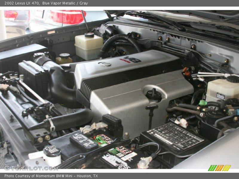  2002 LX 470 Engine - 4.7 Liter DOHC 32-Valve V8