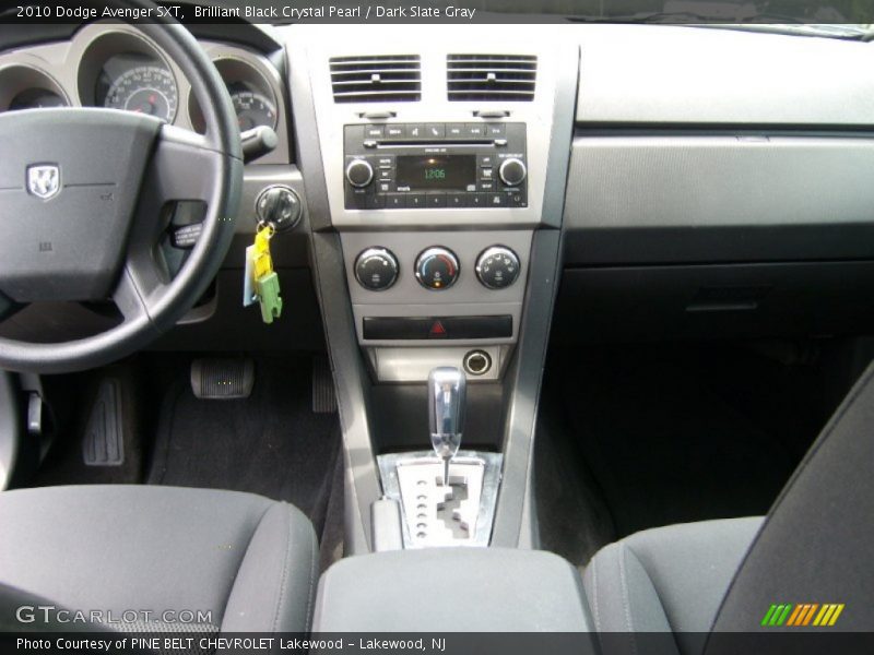 Brilliant Black Crystal Pearl / Dark Slate Gray 2010 Dodge Avenger SXT