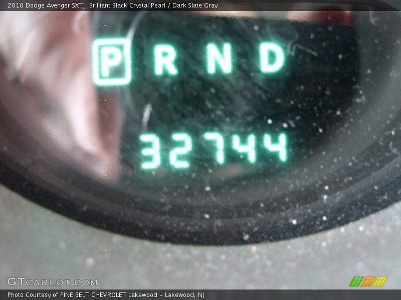 Brilliant Black Crystal Pearl / Dark Slate Gray 2010 Dodge Avenger SXT