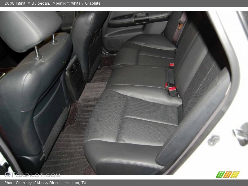 Moonlight White / Graphite 2008 Infiniti M 35 Sedan