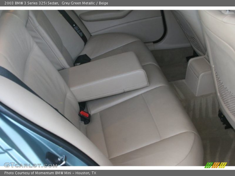 Grey Green Metallic / Beige 2003 BMW 3 Series 325i Sedan