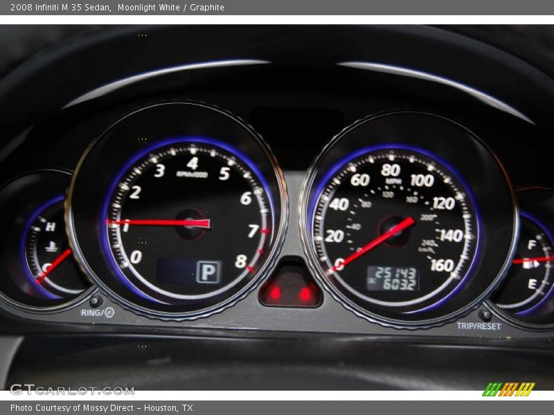 Moonlight White / Graphite 2008 Infiniti M 35 Sedan