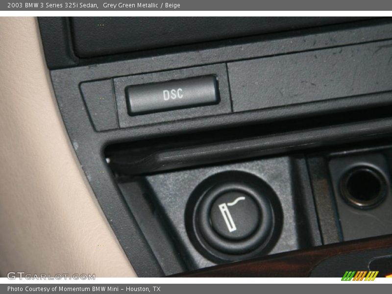 Grey Green Metallic / Beige 2003 BMW 3 Series 325i Sedan