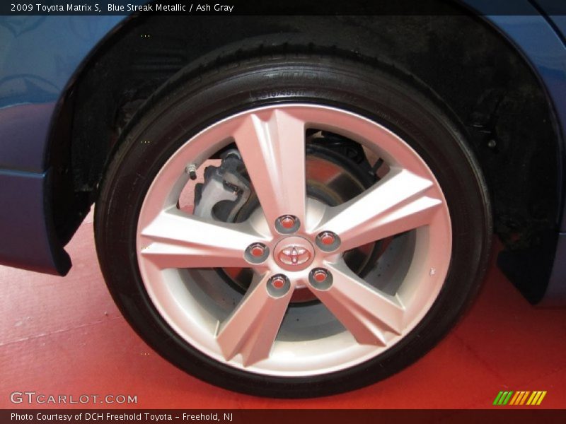 Blue Streak Metallic / Ash Gray 2009 Toyota Matrix S