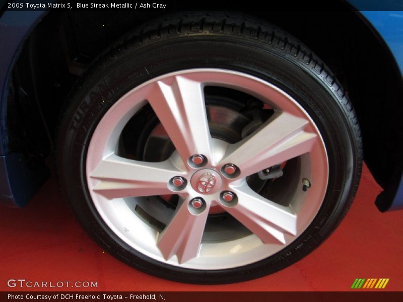 Blue Streak Metallic / Ash Gray 2009 Toyota Matrix S