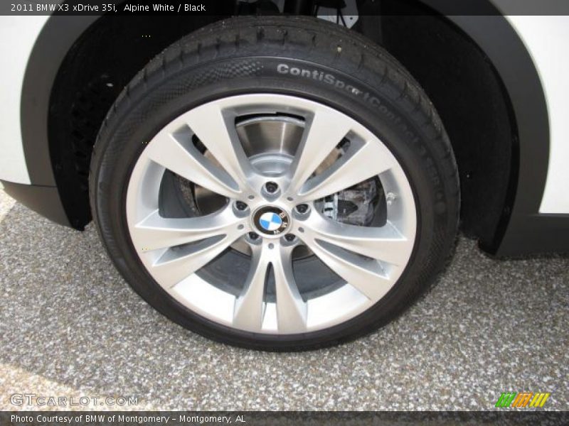  2011 X3 xDrive 35i Wheel