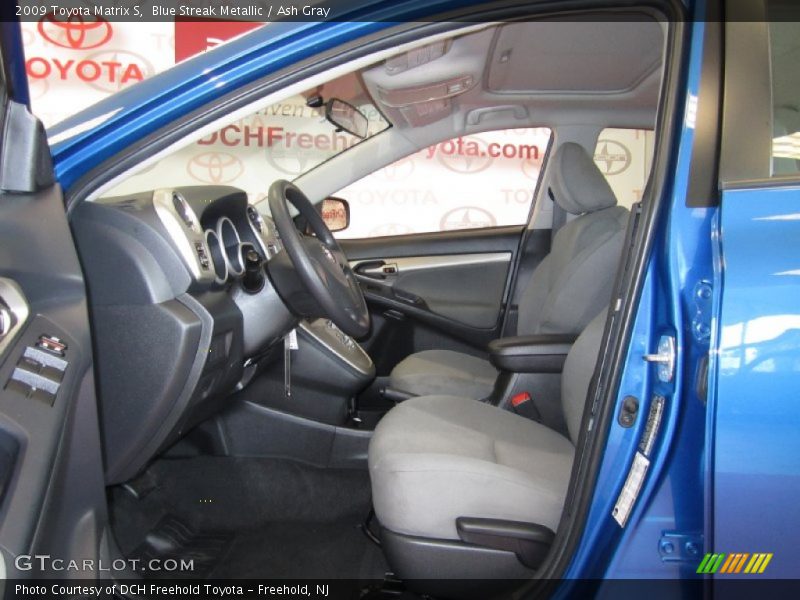 Blue Streak Metallic / Ash Gray 2009 Toyota Matrix S