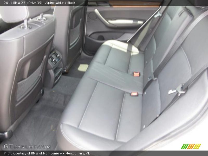  2011 X3 xDrive 35i Black Interior