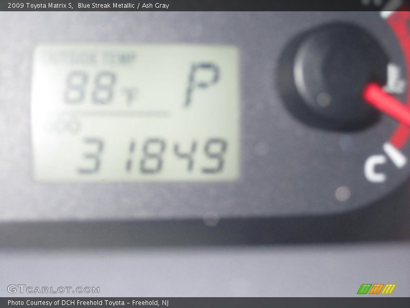 Blue Streak Metallic / Ash Gray 2009 Toyota Matrix S