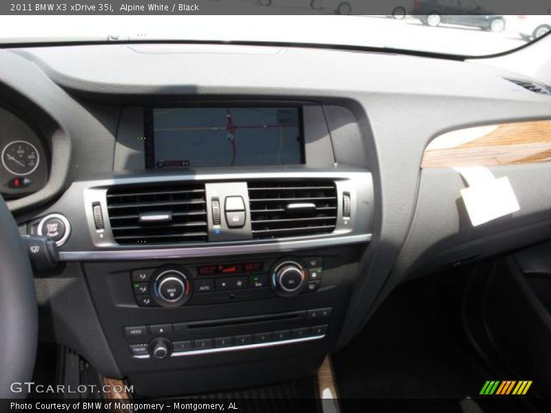 Controls of 2011 X3 xDrive 35i