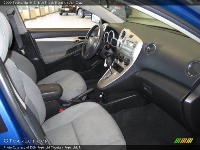 Blue Streak Metallic / Ash Gray 2009 Toyota Matrix S