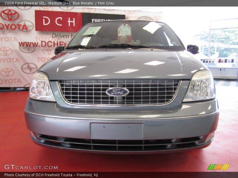 Medium Steel Blue Metallic / Flint Grey 2004 Ford Freestar SEL
