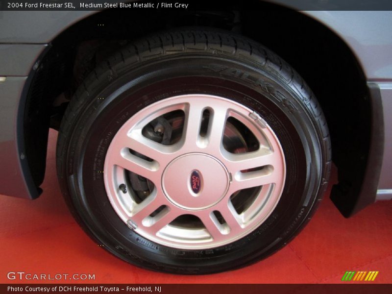 Medium Steel Blue Metallic / Flint Grey 2004 Ford Freestar SEL
