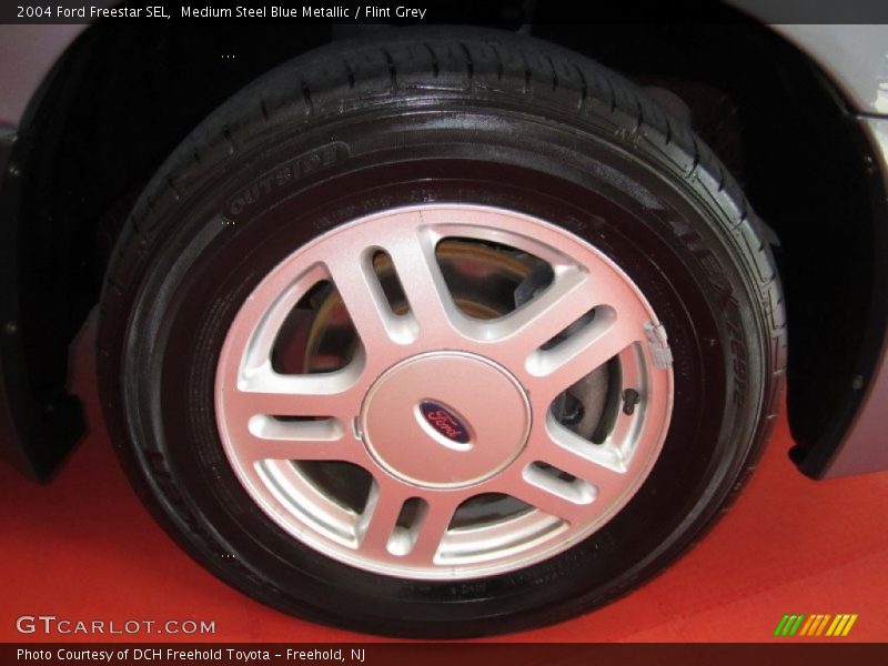 Medium Steel Blue Metallic / Flint Grey 2004 Ford Freestar SEL