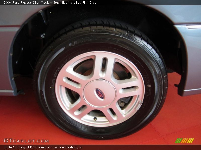 Medium Steel Blue Metallic / Flint Grey 2004 Ford Freestar SEL