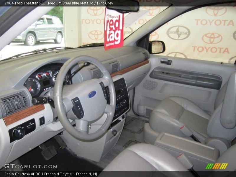 Medium Steel Blue Metallic / Flint Grey 2004 Ford Freestar SEL