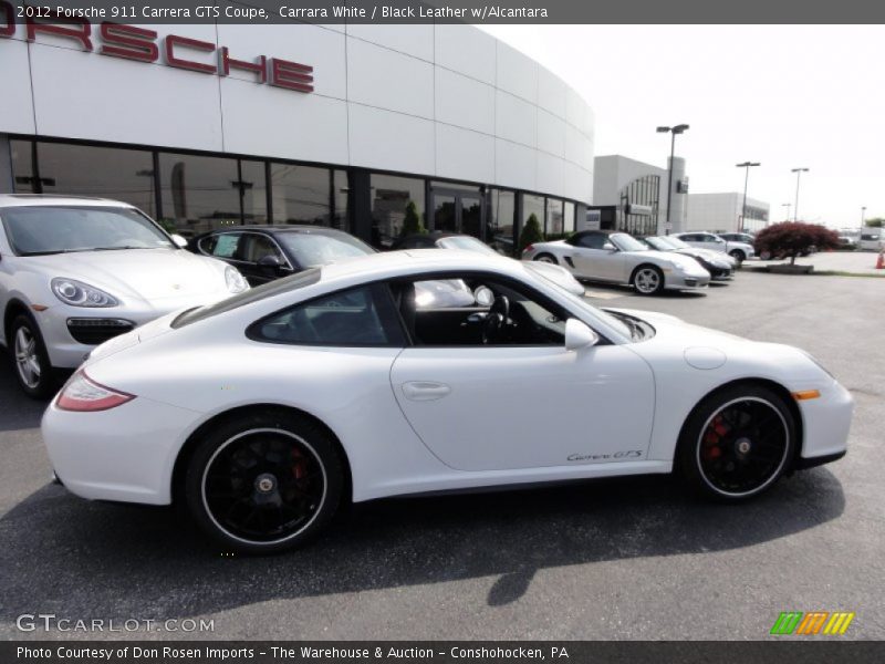 Carrara White / Black Leather w/Alcantara 2012 Porsche 911 Carrera GTS Coupe