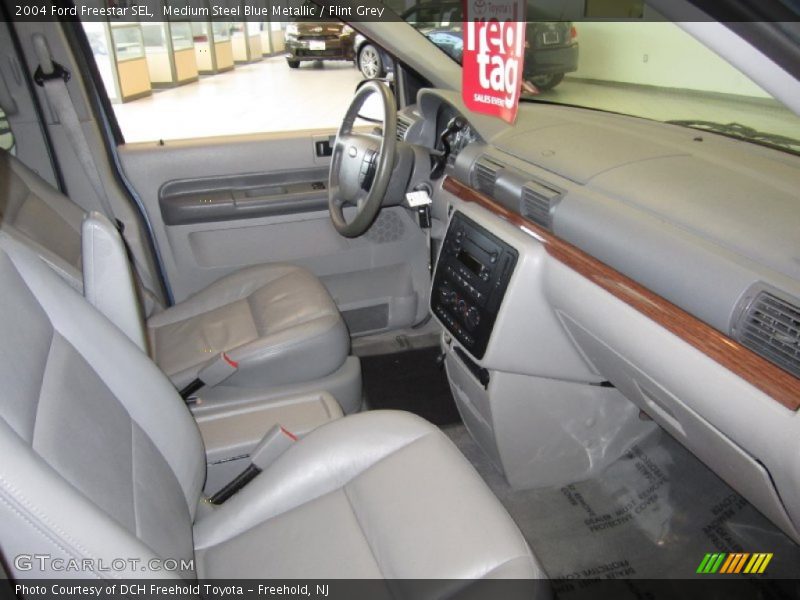 Medium Steel Blue Metallic / Flint Grey 2004 Ford Freestar SEL