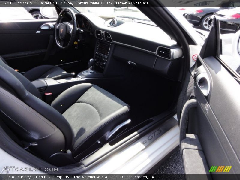Carrara White / Black Leather w/Alcantara 2012 Porsche 911 Carrera GTS Coupe