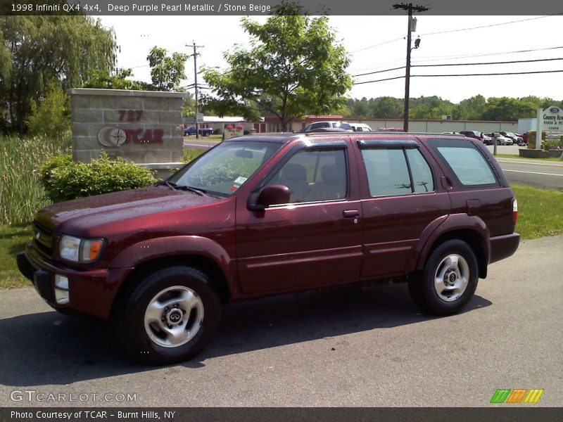  1998 QX4 4x4 Deep Purple Pearl Metallic