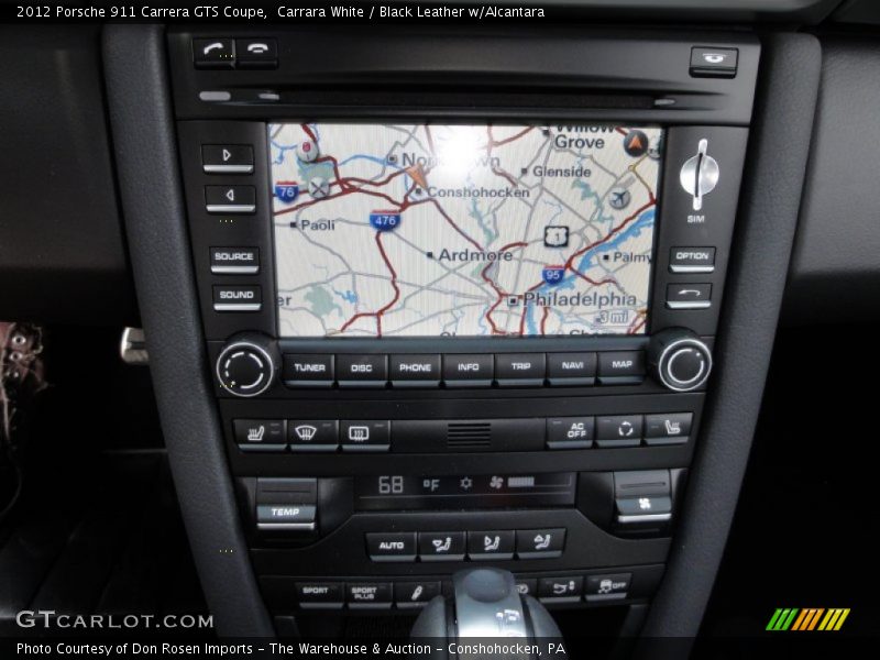 Navigation of 2012 911 Carrera GTS Coupe